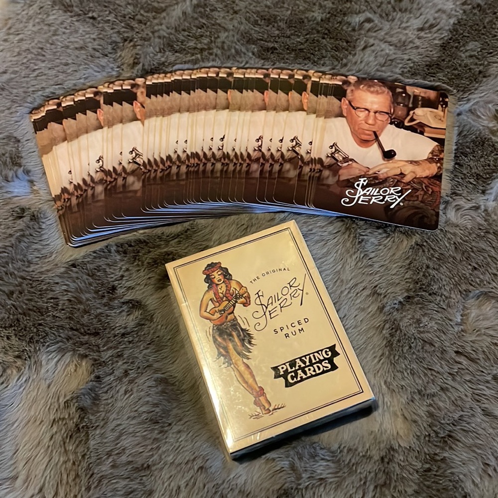 Sailor Jerry Spiced Rum Playing Cards - Picture 2 of 5
